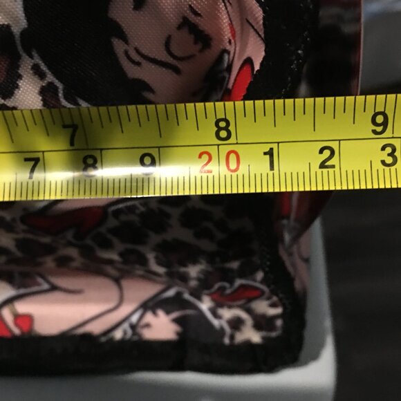 Betty Boop Leopard Gym Or Tote Bag - Big Strap 19x12x8 BB2 - Picture 6 of 7